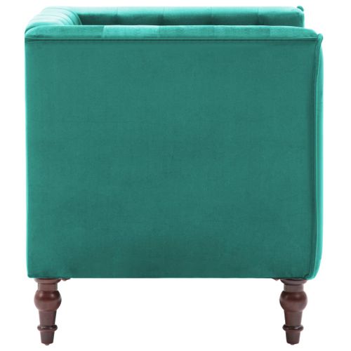 Fotel, zielony, aksamit na Arena.pl