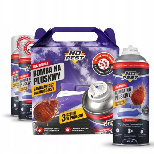 BOMBA GRANAT ZAMGŁAWIAJACY NA PLUSKWY MOCNY FOGGER ŚRODEK PREPARAT NO na Arena.pl