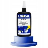 KLEJ UV DO SZKŁA I METALU BEZBARWNY ŚREDNIA LEPKOŚĆ LOXEAL 30-20 250 ml