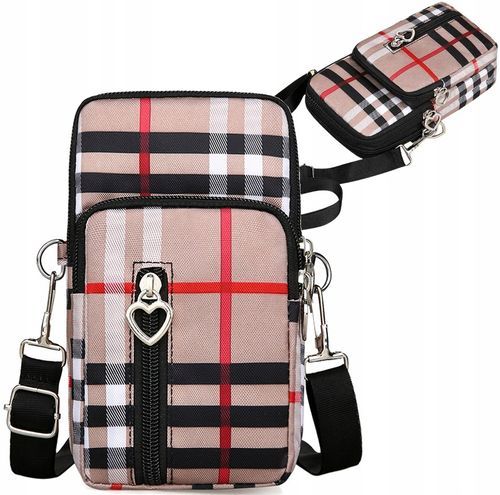 Listonoszka Torebka Na Telefon Miejska Etui Krata na Arena.pl