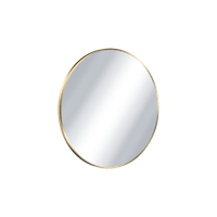 Virro lustro łazienkowe 60 cm okrągłe, złoty szczotkowany