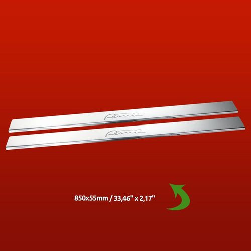 Listwa progowa FORD PUMA Stal nierdzewna 304 połysk 2szt na Arena.pl