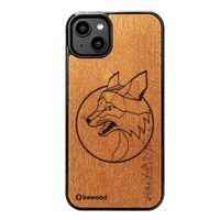 Drewniane Etui Bewood do iPhone 15 Plus LIS MERBAU