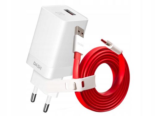 ŁADOWARKA + KABEL TYP C OnePlus DASH CHARGE 1M na Arena.pl