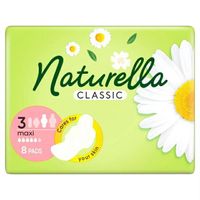 NATURELLA Classic Podpaski Maxi ze skrzydełkami 1 op.-8 sztuk