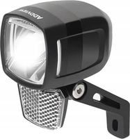 ADDVIEW Lampka Rowerowa 80 Lux Dynamo, Światło przednie IP65 Wodoodporna