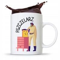 Kubek Prezent Dla Pszczelarza Pszczelarz Prezent Z Nadrukiem Ze Zdjęciem