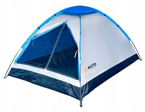 DUŻY NAMIOT DWUOSOBOWY na 2-3 osoby ALLTO CAMP z moskitierą, lekki, 2500mm na Arena.pl