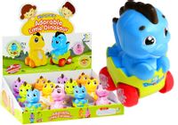 ND24_2424 Dinozaur Kolorowy w Jajku Nakręcany