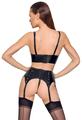 black level komplet winylowy 3-częściowy czarny l z nitem na Arena.pl