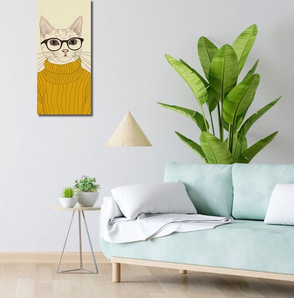 Obraz 30x70cm Intelektualista zdjęcie 2