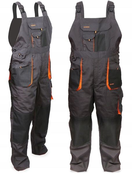 SPODNIE ROBOCZE rozm. 54 ogrodniczki POTRÓJNE SZWY zdjęcie 5