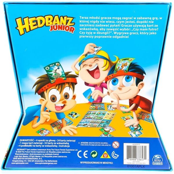2w1 MONOPOLY BID HASBRO gra planszowa karciana + HEDBANZ JUNIOR Classic PL zdjęcie 11