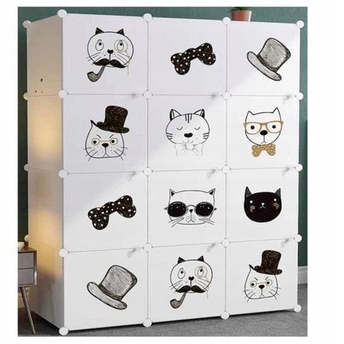 SZAFA MODUŁOWA DUŻA SZAFKA DLA DZIECKA DZIECIĘCA POJEMNA NA UBRANIA ZABAWKI na Arena.pl