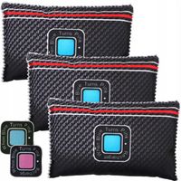 DUŻY POCHŁANIACZ WILGOCI DO SAMOCHODU AUTA WIELORAZOWY OSUSZA ANTYPARA 3szt