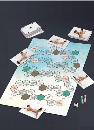 Sex gra dla par plansza karty miłosne igraszki na Arena.pl