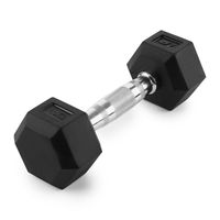 Hantla żeliwna gumowana HEX 2,5 kg UpForm stalowa