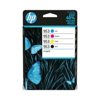 Zestaw TUSZ HP 953 (6ZC69AE) kolor+czarny CMYK oryginalny