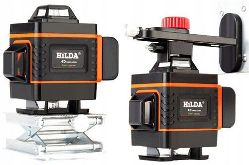 POZIOMICA LASEROWA 360° LASER KRZYŻOWY 4D + STATYW na Arena.pl