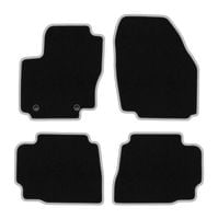 Dywaniki welurowe CARLUX-SILVER do Ford Mondeo MK4 czarne srebrne