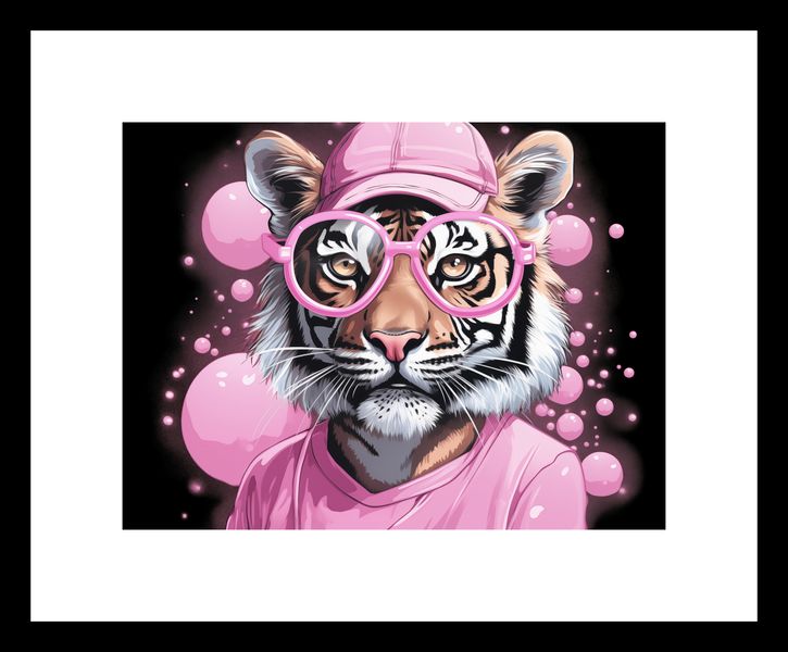 Plakat 20x15cm Ludzki Tygrys zdjęcie 3