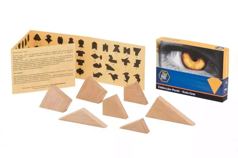 Puzzle drewniane - seria GEM zdjęcie 1