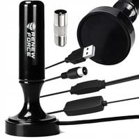 ANTENA WEWNĘTRZNA TV TELEWIZJA DVBT2 NAZIEMNA RADIOWA WZMACNIACZ