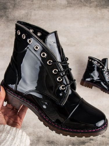 LAKIEROWANE WORKERY Rozmiar - 38 na Arena.pl