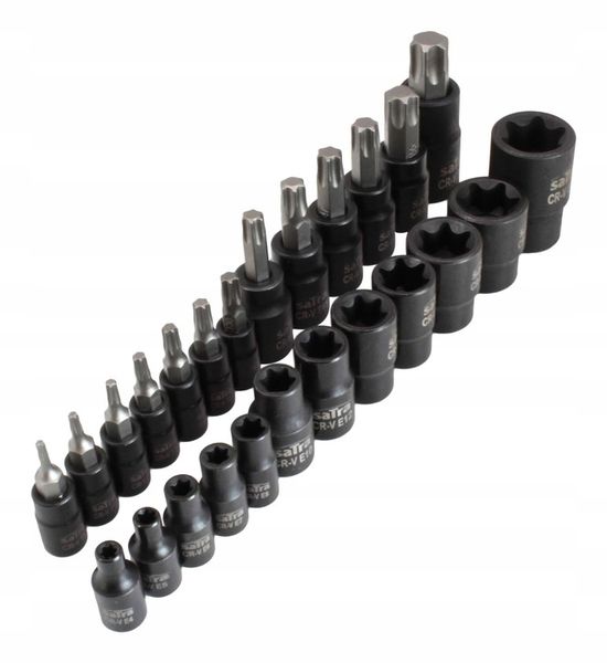 KLUCZE NASADOWE TORX-E T8-T60 E4-E22 S-H2548T zdjęcie 3