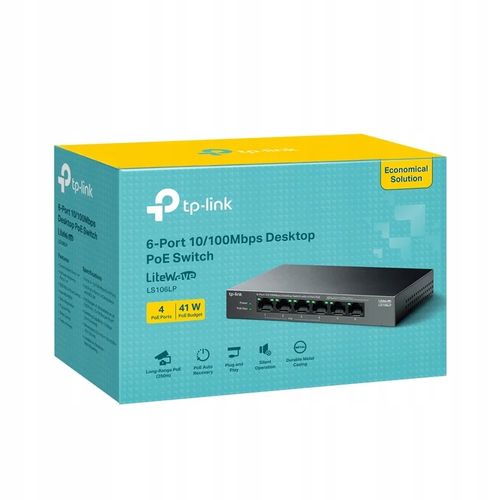 SWITCH TP-LINK LS106LP na Arena.pl