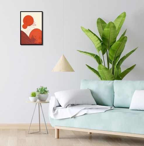 Plakat 30x45cm Ciepło Czerwieni na Arena.pl