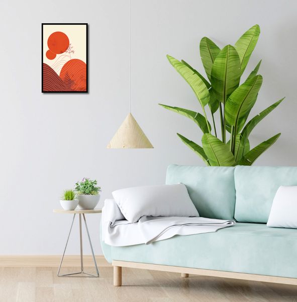 Plakat 30x45cm Ciepło Czerwieni zdjęcie 4