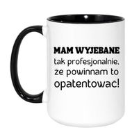 Duży Biało-Czarny 450 ml