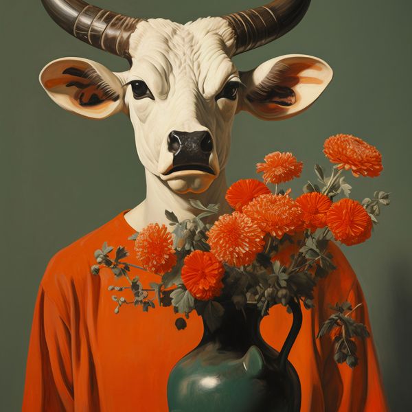 Plakat 50x50cm Harmonia Kontrastów zdjęcie 1