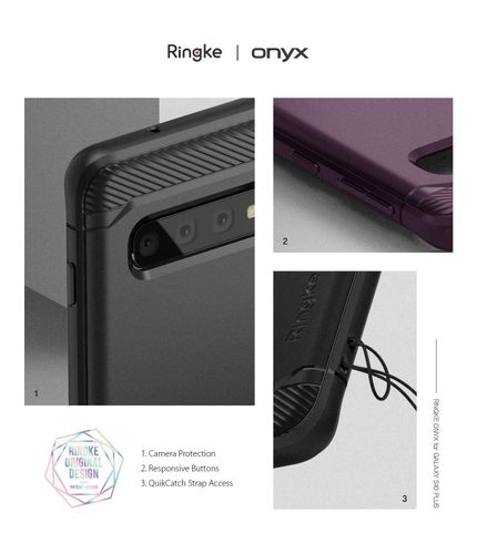 RINGKE ONYX GALAXY S10+ PLUS BLACK na Arena.pl