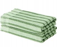 Ręczniki Irma 2szt 30 x 30cm bawełna zielone