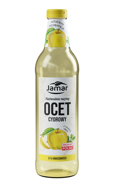 Jamar Ocet cydrowy naturalnie mętny 500 ml zdjęcie 1