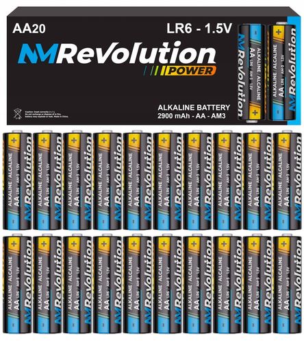 40x Mocna bateria 20x AAA + 20x AA paluszki zestaw na Arena.pl