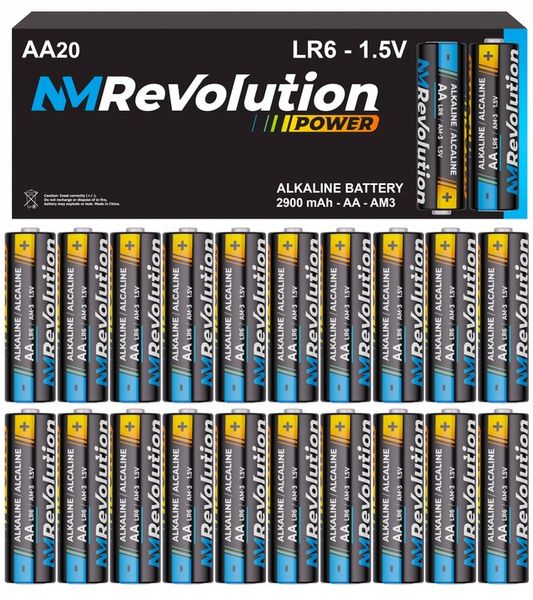 40x Mocna bateria 20x AAA + 20x AA paluszki zestaw zdjęcie 3