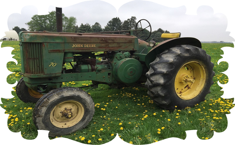 Bidon Junior z traktorem - Traktor zdjęcie 2