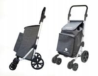 Wózek na zakupy Colombo 4 KOŁOWY PCHANY termiczny