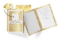karnet jubileusz wymienne cyfry  | dk-809