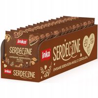 Inka Serdeczne owsiana przekąska z czekoladą 50 g x 15 sztuk