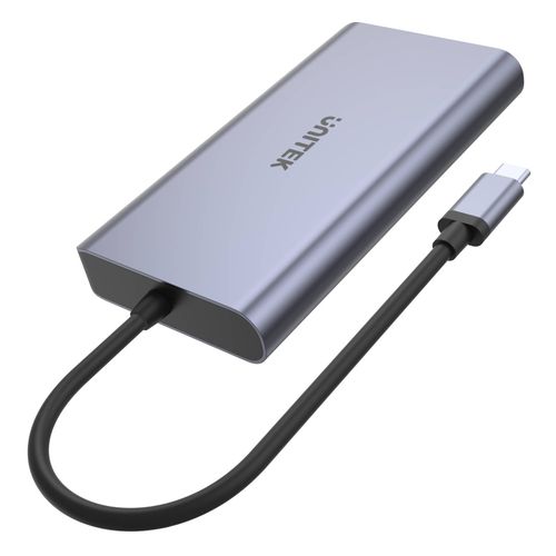 Unitek Hub USB-C 2x USB 3.1 HDMI DP RJ45 czytnikSD na Arena.pl