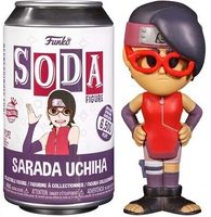 funko soda naruto sarada uchiha puszka