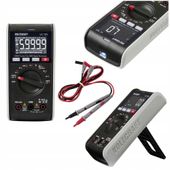 Multimetr ręczny MIERNIK cyfrowy CAT III 600 V True RMS 10A funkcja latarki