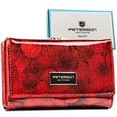 portfel damski skóra+pu ptn ps108-fds-1787 red
