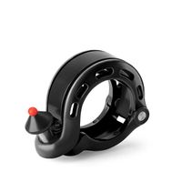 dzwonek rowerowy w kształcie litery q 100db - czarny