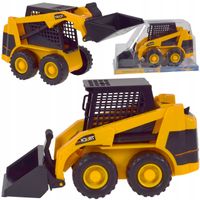Zabawka ładowarka czołowa budowlana z ruchomą łyżką ABS pojazd budowlany 3+