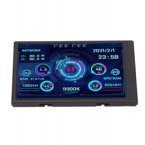 3.5in IPS USB Mini ekran AIDA64 PC CPU RAM na Arena.pl